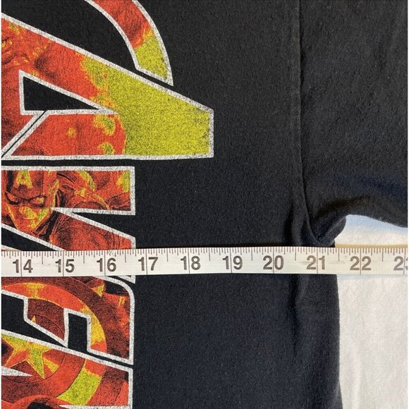 Large Black Marvel Avengers Age Of Ultron Short Sleeve T-Shirt - Picture 3 of 6